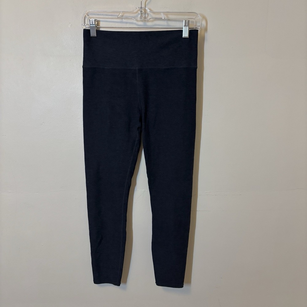 Vuori Clean Elevation Heather Legging S Stretch Pocket Athletic Blue